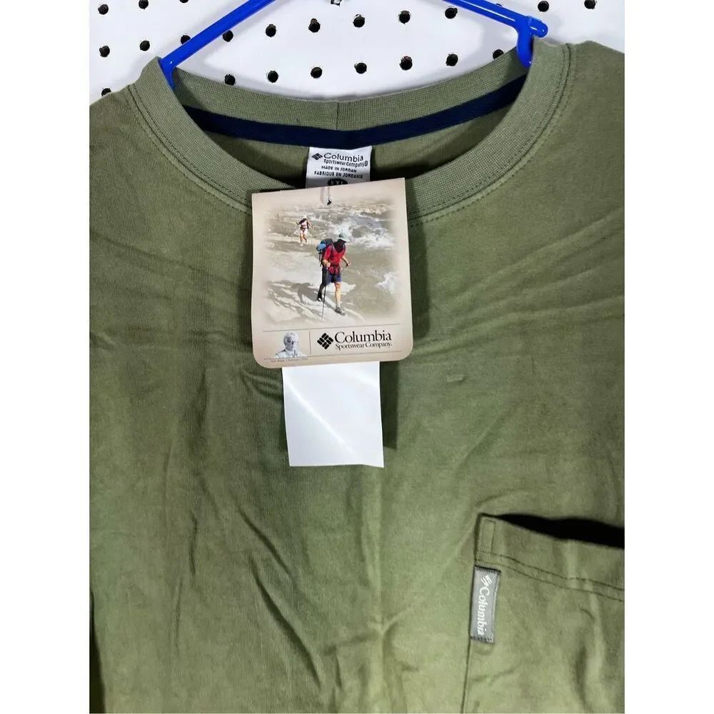 Columbia thick cotton pocket Tee shirt size XXL - Picture 4 of 5